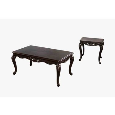 Marston Occasional Table Set In Dark Walnut