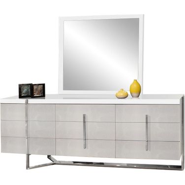 Martelli White Lacquer Dresser