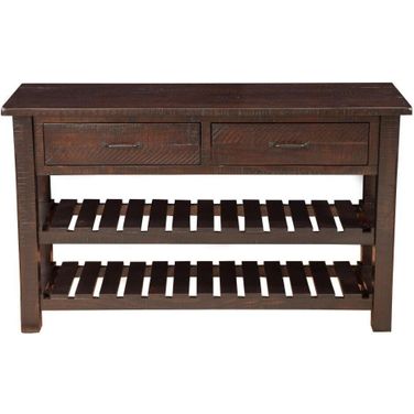 Martin Svensson Home Barn Door Sofa Table In Espresso