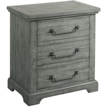 Martin Svensson Home Beach House 2 Drawer Nightstand In Dove Grey