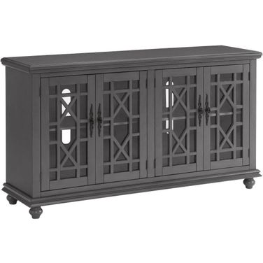 Martin Svensson Home Elegant 63 Inch Tv Stand In Grey