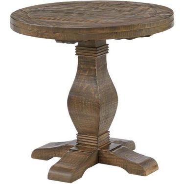 Martin Svensson Home Napa Round End Table In Reclaimed Natural