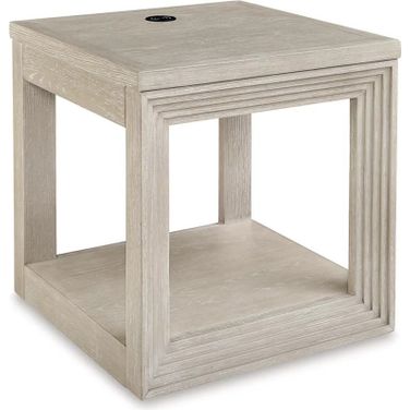 Marxhart End Table In Bisque
