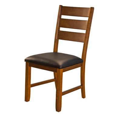 Mason Ladderback Upholstered Side Chair In Mango