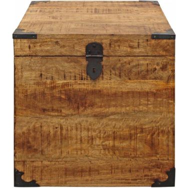 Mateo Trunk End Table In Natural