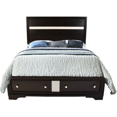 Matrix Full Storage Bed In Black