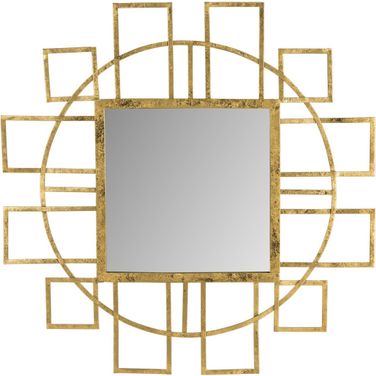 Matrix Gold Mirror