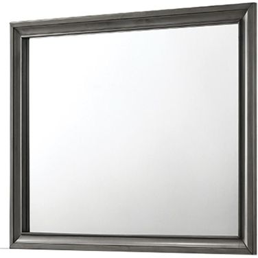 Matrix Mirror In Gray