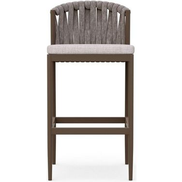 Maui Barstool with Cushion In Fawn and Cocao