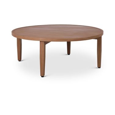 Maui Outdoor Patio Coffee Table In Natural