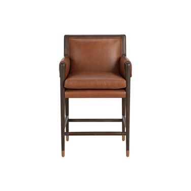 Mauti Counter Stool In Shalimar Tobacco