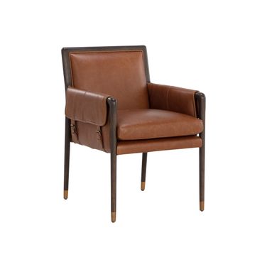 Mauti Dining Armchair In Shalimar Tobacco