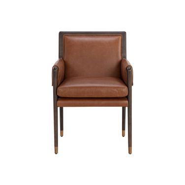 Mauti Dining Armchair In Shalimar Tobacco