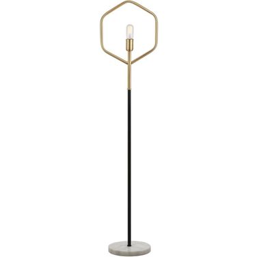 Mave Gold/Black Floor Lamp