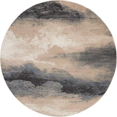 Maxell Flint 7'10" x 7'10" Round Area Rug