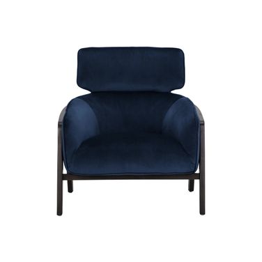 Maximus Lounge Chair In Metropolis Blue