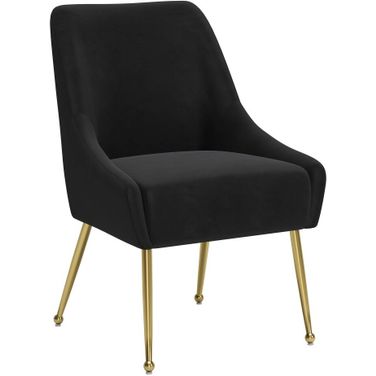 Maxine Dining Chair In Black and Gold