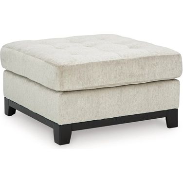 Maxon Place Oversized Accent Ottoman In Stone