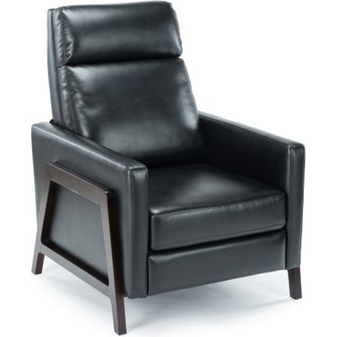 Maxton Push Back Recliner In Black