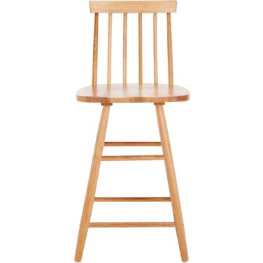 May Wood Counter Stool in Natural