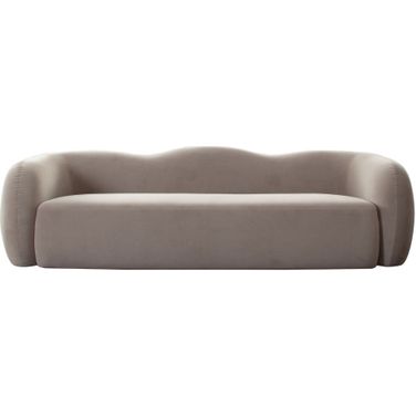Maya Sofa In Modern Shitake Mink Performance Velvet
