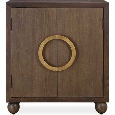 Mayenne 2 Door Wood Cabinet In Oak