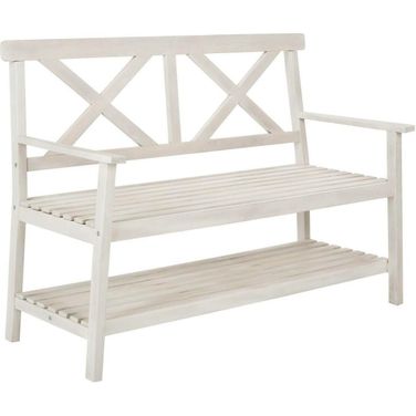 Mayer White 49.21 Inch Outdoor Bench