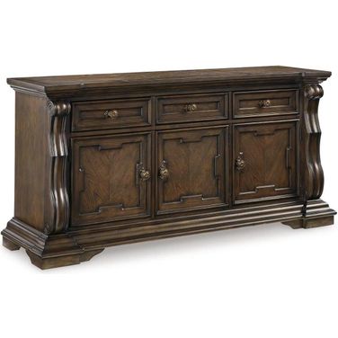 Maylee Dining Buffet In Dark Brown