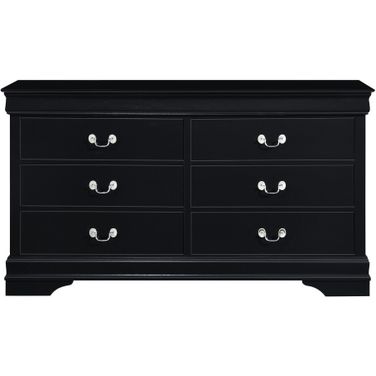 Mayville Burnished Black Dresser