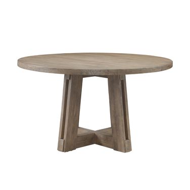 Mcguire Round Dining Table In Natural