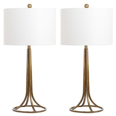 Mckenna Antique Bronze 30 Inch Table Lamp Set of 2