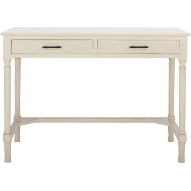 Mckinlee 2 Drawer Desk in Distressed White