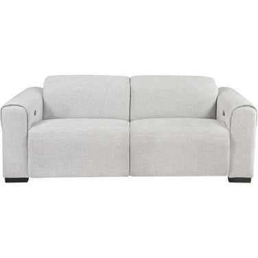 McPherson Power Double Reclining Loveseat with Power Headrests and Charging Ports In Beige