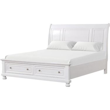 Meade King Bed In White