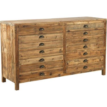 Medium Apothecary Chest 71169 In Brown