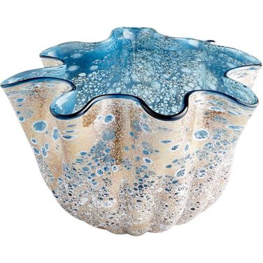 Meduse Blue 5 Inch Vase