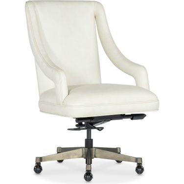 Meira Executive Swivel Tilt Chair In White