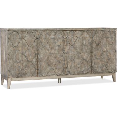 Melange Medium Wood Fairfax Credenza