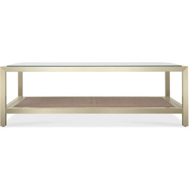 Melange Cocktail Table In Silver
