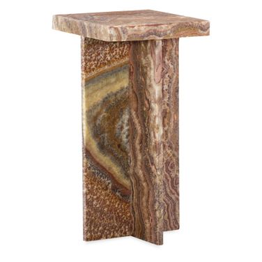 Melange Denys Spot Table In Red