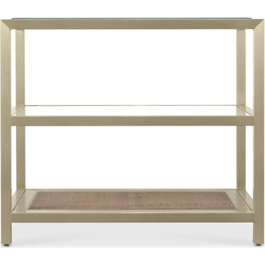 Melange End Table In Silver