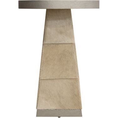 Melange Holy Cow Spot Table In Brown and Beige