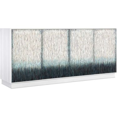 Melange Mediterranean Entertainment Credenza In White