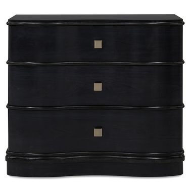 Melange Midnight Merlot Accent Chest In Blue