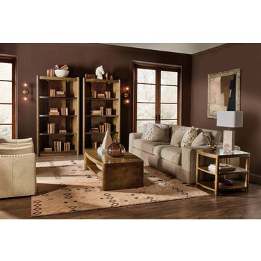 Melange Occasional Table Set In Golden Brown