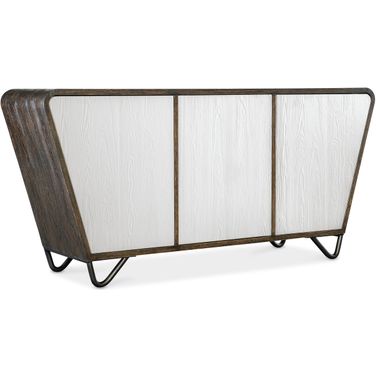 Melange Terra Credenza In Dark Wood