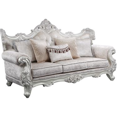 Melrose Sofa In Silver