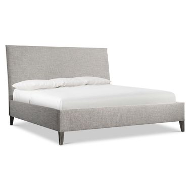 Menton Queen Panel Bed In Grey