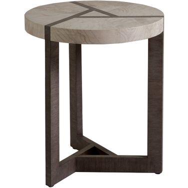 Signature Designs Mercury Spot Table In Gray Brown