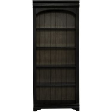 Meritage 2 Piece Bunching Bookcase In Charcoal